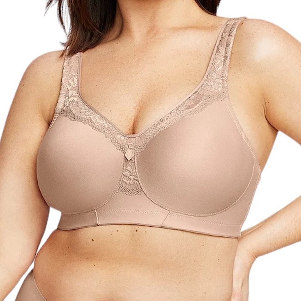- Glamorise 34G MagicLift Firm Support Tan Seamless Bra! NEW! - Picture 2 of 16